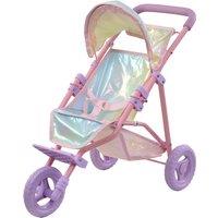 Olivias Little World By Teamson Kids Magical Dreamland Jogging Doll Stroller, Pink