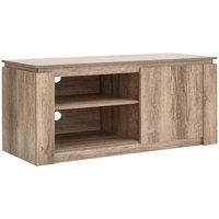 GFW Canyon Compact TV Unit - Grey Oak, Brown