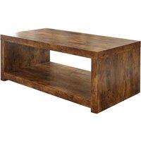 GFW Jakarta Coffee Table With Shelf - Mango, Brown