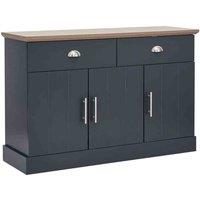 GFW Kendal Large Sideboard - Slate Blue, Blue
