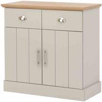 GFW Kendal Compact Sideboard - Grey, Grey