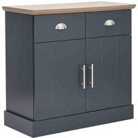 GFW Kendal Compact Sideboard - Slate Blue, Blue