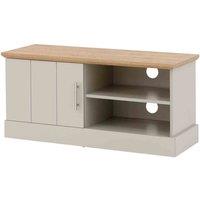 GFW Kendal Small TV Unit - Grey, Grey