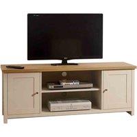 GFW Lancaster Large TV Cabinet - Cream, Cream