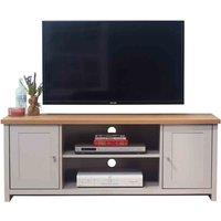 GFW Lancaster Large TV Cabinet - Grey