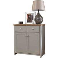 GFW Lancaster Compact Sideboard - Grey, Grey