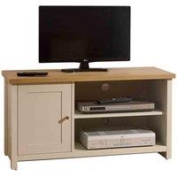 GFW Lancaster Small TV Cabinet - Cream, Cream