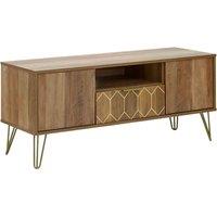 GFW Orleans 1 Drawer TV Stand - Mango, Brown