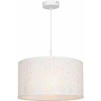 Globo Pinni White Tree Pendant, White