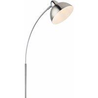 Globo Anita Satin Nickle Floor Lamp