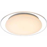 Globo Sajama Small Flush Fitting With D cor Diffuser Led, White