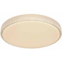 Globo Ovi 40W Flush Ceiling Light, White