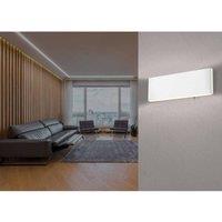 Globo Siegfried Small White Switched Wall Light, White