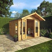 Mercia 10 x 8ft Premium Sussex Summerhouse, Brown