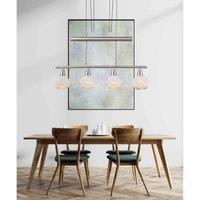 Globo Elliott 4 Light Rise And Fall Pendant