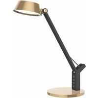 Globo Ursino Gold Table Lamp With Usb Port