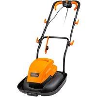 LawnMaster 33cm 1500W Mulching Electric Hover Mower, Orange