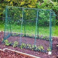 Garden Skill Gardenskill Easy Grow Pea Frame And Climbing Plant Support Trellis 0.75 X 1.2 X 1M, Green