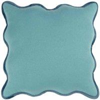Heya Home Wiggle Ready Filled Cushion Mineral Blue, Grey