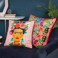 Kate Merritt Paisley Blooms Polyester Filled Cushion Multicolour, Multi