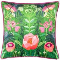 Kate Merritt Spring Blooms Polyester Filled Cushion Multicolour, Multi