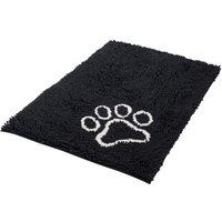 Bunty Microfibre XL Pet Mat Black, Black