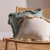 Yard Anko Polyester Filled Cushion Oatmeal, Cream