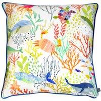 Prestigious Textiles Bubbles Polyester Filled Cushion Jungle, Green