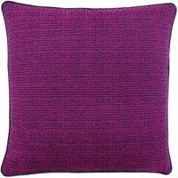 Paoletti Chiswick Polyester Filled Cushion Magenta Emerald, Pink