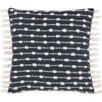 Furn. Dhadit Polyester Filled Cushion Grey Natural, Pink