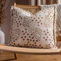 Yard Hara Polyester Filled Cushion Yolk, Yellow