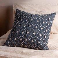 Yard Helm Polyester Filled Cushion Ink, Blue