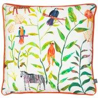 Prestigious Textiles Hide And Seek Polyester Filled Cushion Jungle, Green