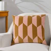 Furn. Kalho Polyester Filled Cushion Pink Ochre, Pink