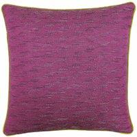 Paoletti Marylebone Polyester Filled Cushion Sulphur Fuchsia, Purple