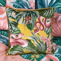 Furn. Medinilla Polyester Filled Cushion Mustard, Yellow