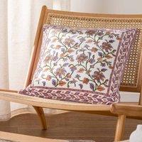 Paoletti Mentera Polyester Filled Cushion Lilac Coral, Purple