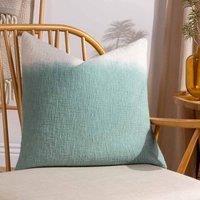 Furn. Mizu Polyester Filled Cushion Eucalyptus, Green