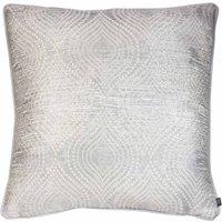 Prestigious Textiles Radiance Polyester Filled Cushion Chrome, Silver