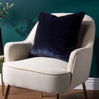 Paoletti Ripple Polyester Filled Cushion Black, Black