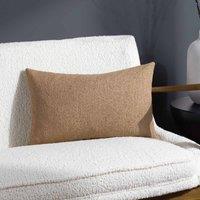 furn Hoem Selene Polyester Filled Cushion Toffee, Cream