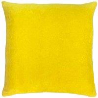 Furn. Tanda Polyester Filled Cushion Lemon Lilac, Yellow