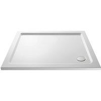 Hudson Reed Rectangular Shower Tray 1000 x 900mm - White, White