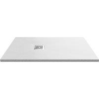 Hudson Reed Slimline Rectangular Shower Tray 1200 x 800mm - White, White