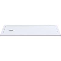 Hudson Reed Bath Replacement Shower Tray 1700 x 700mm - White, White