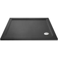 Hudson Reed Rectangular Shower Tray 1000 x 760mm - Slate Grey