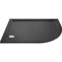 Hudson Reed Offset Quadrant Shower Tray Right Hand 1000 x 800mm - Slate Grey