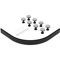 Hudson Reed Leg Set Suitable For 1000-1200 Quad & Offset Trays - Slate Grey