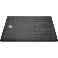 Hudson Reed Rectangular Walk-in Shower Tray 1700 x 800mm - Slate Grey