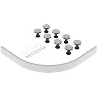 Hudson Reed Leg Set Suitable For 1000-1200 Quad & Offset Trays - White, White